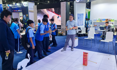 中國環(huán)科院承辦泰國科技展“再現(xiàn)碧水藍天”展區(qū)，展示生態(tài)環(huán)保成果